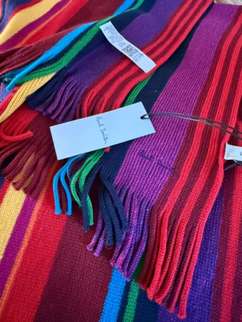 PAul SMITH MERINO Wool scarf